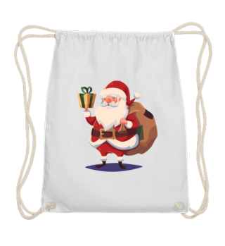 Santa carrying sack - gifts
