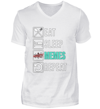 Eat Sleep Memes Repeat - Nani Anime Meme