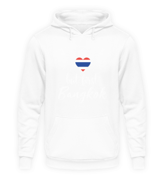 Bangkok Thailand Herz Flagge Südostasien
