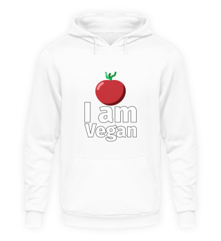 I am Vegan Tomate - Illustration