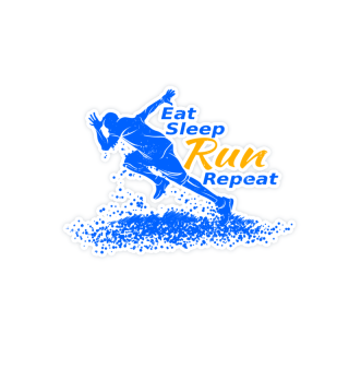 Eat Sleep Run Repeat Gift for Sport Lovers