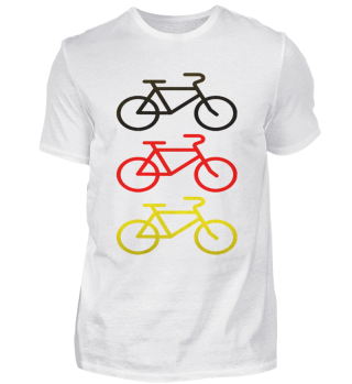 Fahrrad Deutschland Farben Geschenk Idee