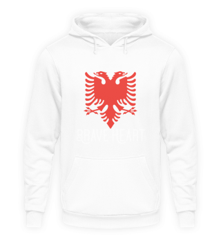 Albania flag brave heart Albanians