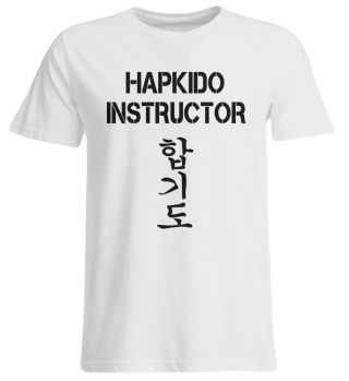 Hapkido Trainer und Trainerin Shirt