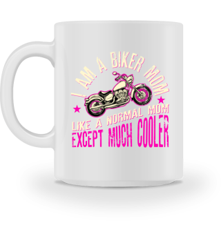 I Am A Biker Mom print -Motorcyle Riding Gift For Womens