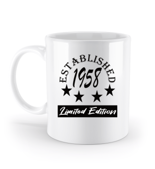 Established 1958 Limited Edition Design