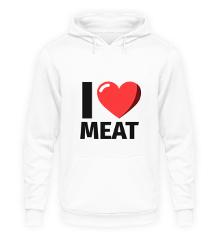 I Love Meat Meat - Illustration