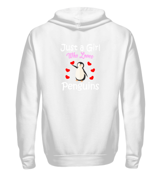 Penguin Gift : just a Girl who loves