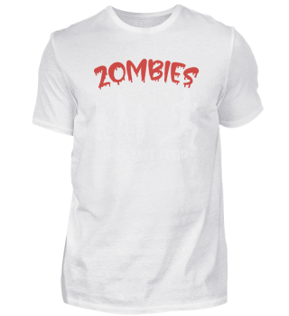 Halloween Funny Zombies hate fast food