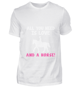 Pferd Shirt Pferde Reiten Geschenk