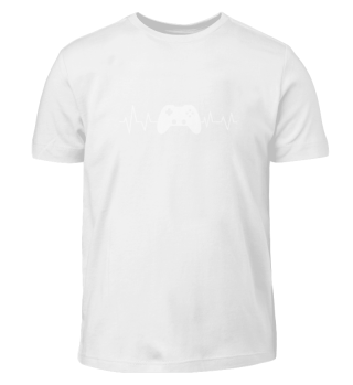 Controller Herzschlag Gaming T-Shirt für Gamer Humorvolles Geschenk Controller Konsole Pc