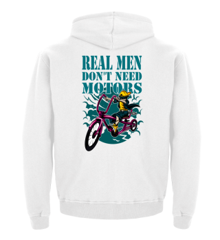 Real Men Don't Need Motors Geschenkidee
