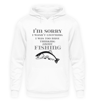 Love to Fish Fisherman Gifts Thinking About Fishing Gift