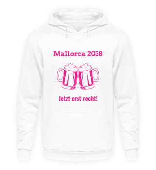 Lustiges Party T-Shirt Mallorca 2038 JGA