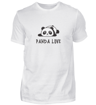 Panda Love Black and White