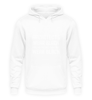 Architects Wear Black
