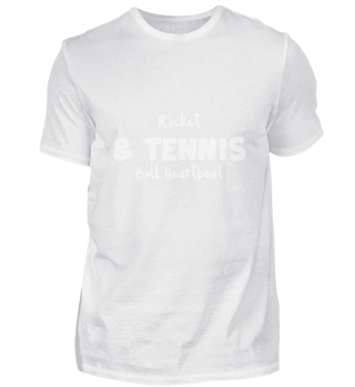 Racket & Tennis Ball Heartbeat