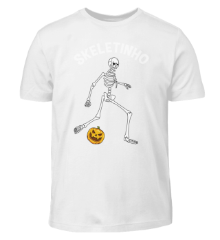 skeleton Skeletinho Funny Halloween Design