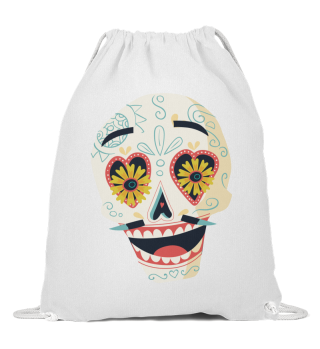 Halloween Floral Mexican Sugar Skull