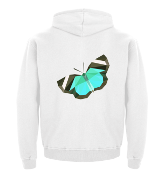 Butterfly Geometric Turquoise