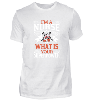 Krankenschwester mit Superpower