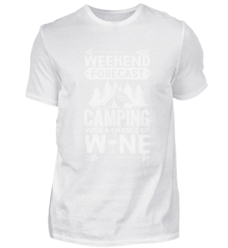 Weekend Forecast Camping Wein Geschenk