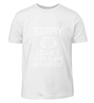 Cat Lovers TShirt Sorry i Cant Gift