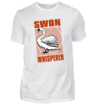 swan whisperer retro shirt