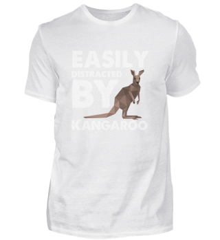 Distracted by kangaroo outback australia marsupials
