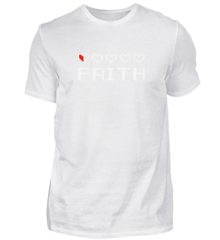 Faith Ein Einziges Halbvolles Gamer Herz
