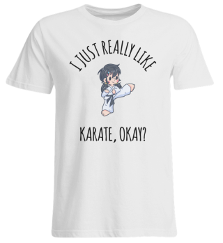 I Just Really Like Karate Okay