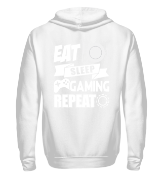 Eat Sleep Gaming Repeat / Gift, Geschenk