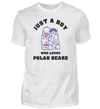 Just A Boy Who Loves Polar Bears