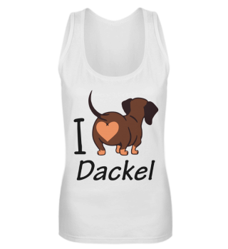I Love Dackel - Hundebesitzer Liebe