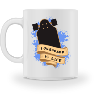 Longboard is life - Skater Shirt