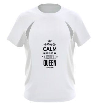 Keep Calm and Be My Queen Black