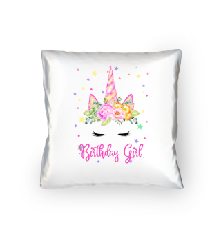 Birthday Girl! Unicorn Lashes design Gift