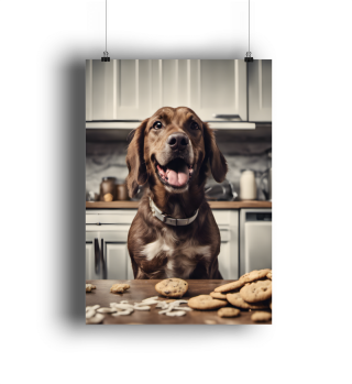 Finally some cookies for this cute dog