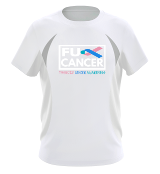 Fck Cancer Shirt the thyroid 