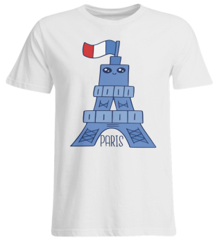 Eiffelturm Kawaii mit Liebe von Paris Pariser Souvenir