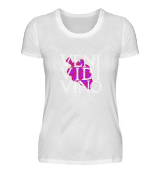 Veni Vidi Vino Weinfest Shirt Weinprobe