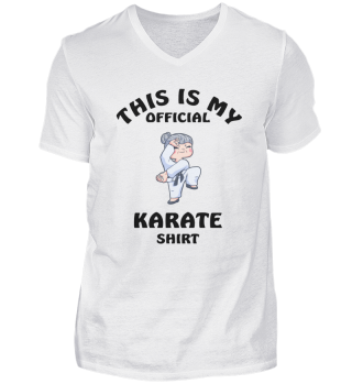 This Is My Official Karate Shirt