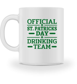 St Patricks Day Official Drinking Team