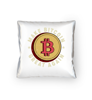 Kissen / Pillow / Cushion MBGA - Make Bitcoin Great Again