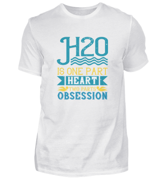 H20 is one part (H, T-Shirt)