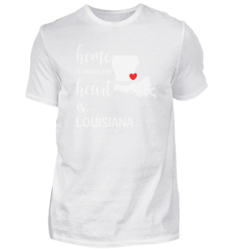 US State Louisiana Home Is Where Heart
