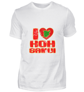 I Love Koh Samui T-Shirt Thailand