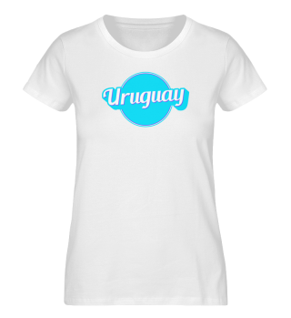 Uruguay T Shirt Organic in 13 Colors