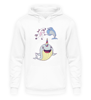 Awesome Narwhal Unicorns Of The Sea