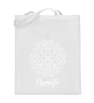 Mandala Namaste weiß 